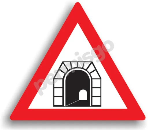 Semnul de circulație „Tunel”