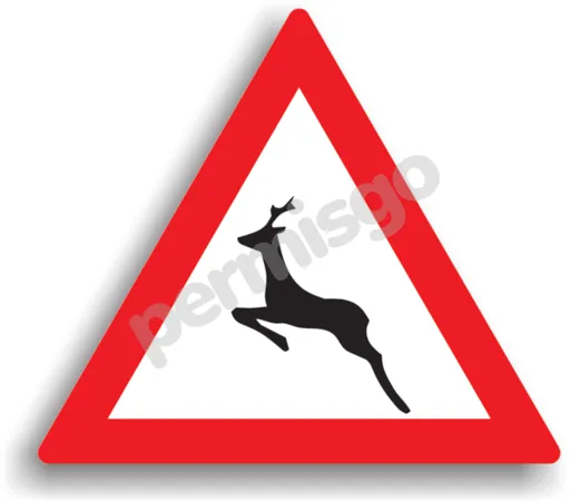 Semnul de circulație „Animale”