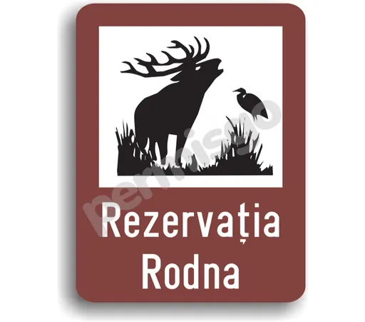 Semnul de circulație „Rezervație naturală”