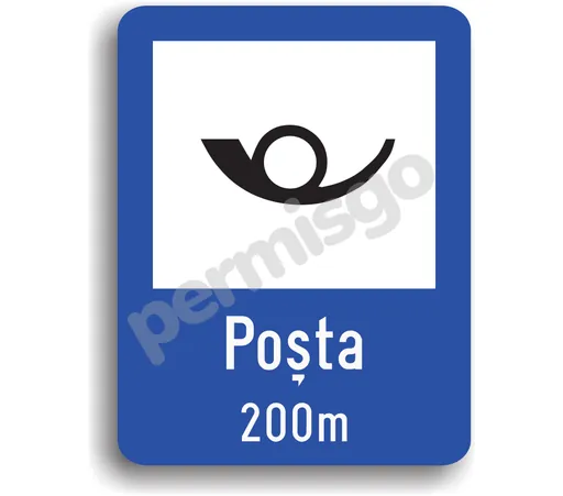 Semnul de circulație „Poșta”