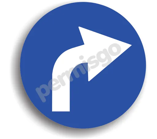Semnul de circulație „La dreapta”