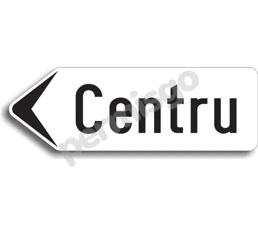 Semnul de circulație „Direcția spre obiective locale”