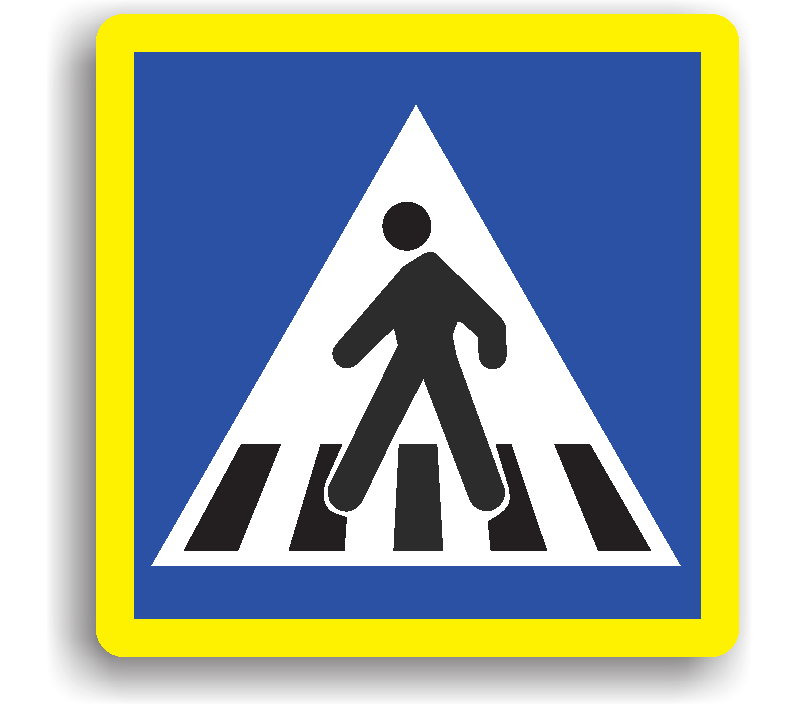 Semnul de circulație „Trecere pentru pietoni” — indicator rutier de informare